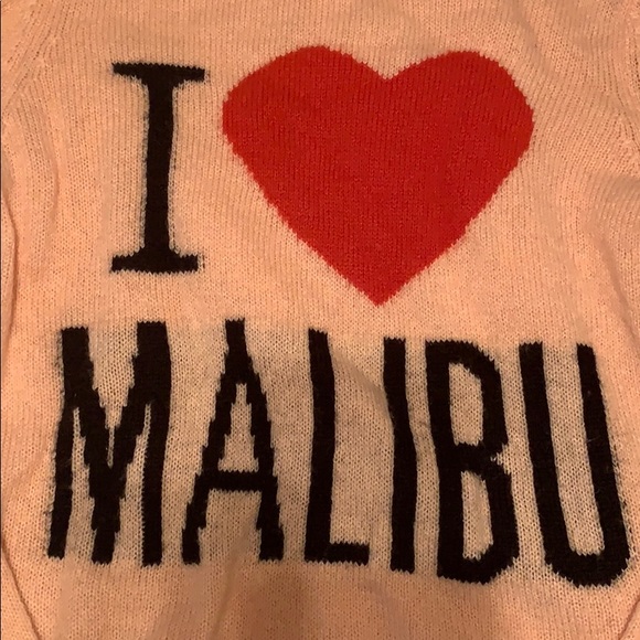 Light Peach I Heart Malibu Sweater - Picture 3 of 5